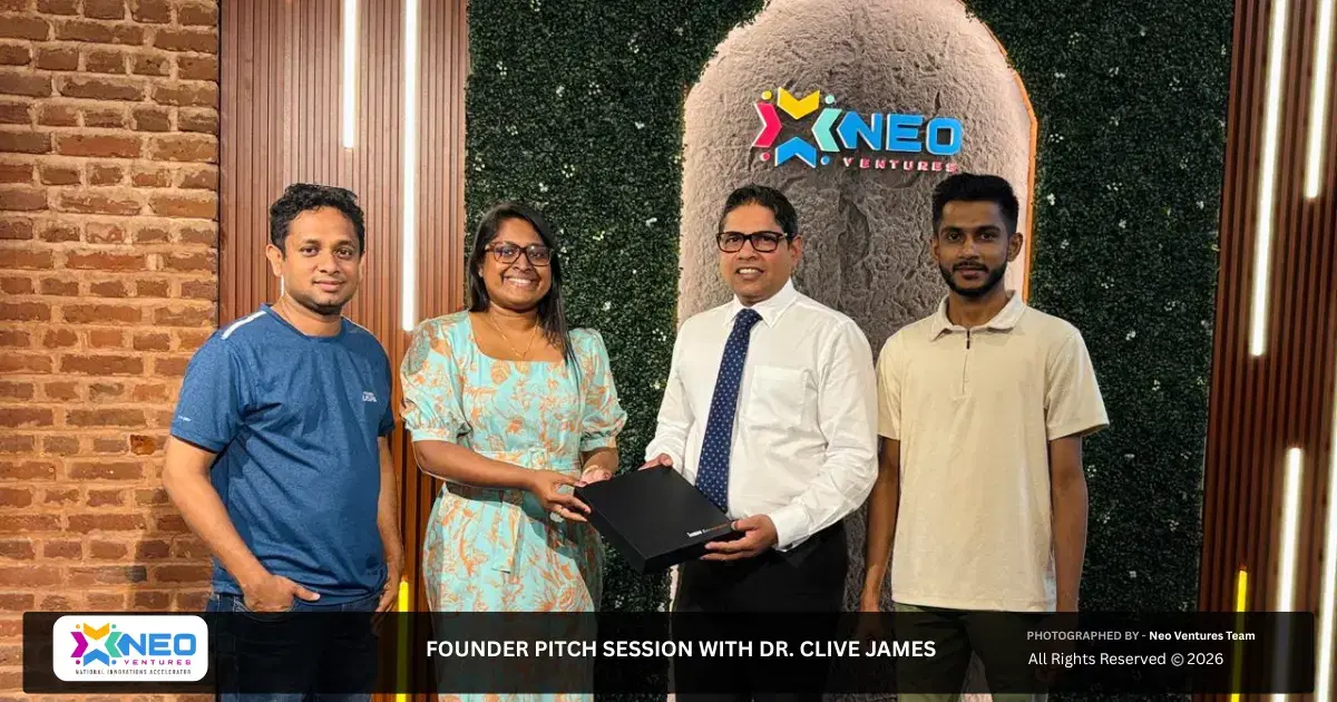 Dr. Clive James Visits NEO Ventures